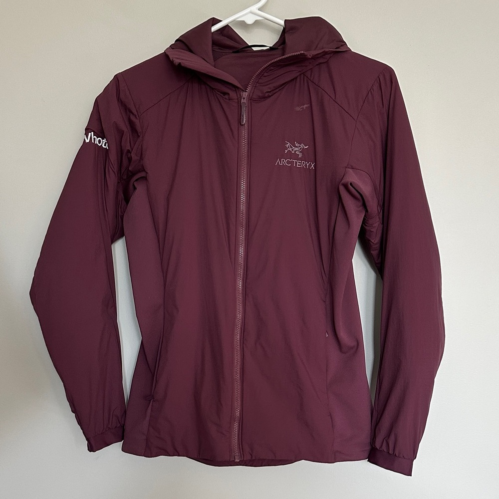 Arc'teryx Burgundy Full-Zip Jacket